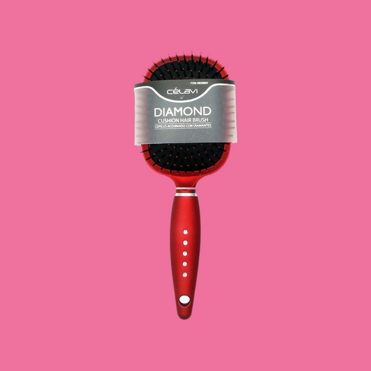 CELAVI - Diamond Cushion Hair Brush Assorted Colors
